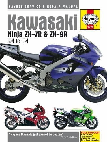 Kawasaki ZX7R Ninja Motorcycle Service and Repair Manual