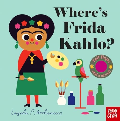 Where's Frida Kahlo? (Felt Flaps) [Board book]