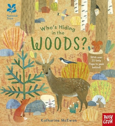 National Trust: Who's Hiding in the Woods? (Who's Hiding Here?) [Board book]