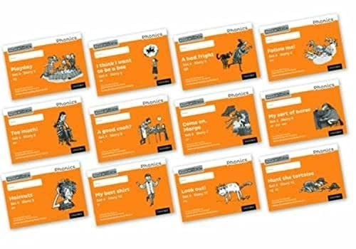 Read Write Inc. Phonics: Black and White Orange Set 4 Storybooks Mixed Pack of 12