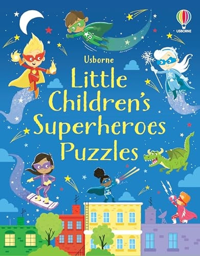 Little Children's Superheroes Puzzles (Little Children's Puzzles)