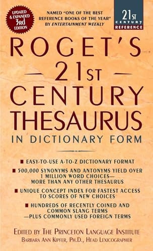 Rogets 21st Century Thesaurus: In Dictionary Form (21st Century Reference)