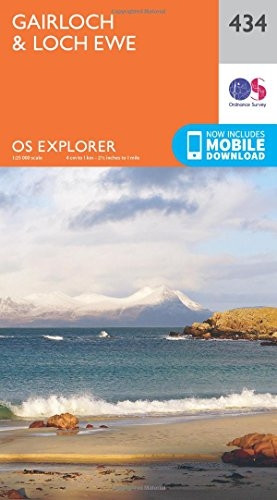 OS Explorer Map (434) Gairloch and Loch Ewe