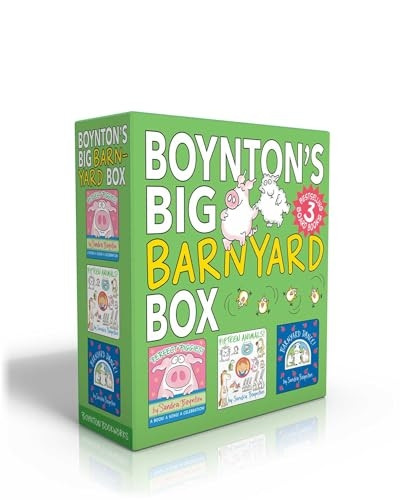 Boynton's Big Barnyard Box (Boxed Set): Perfect Piggies!; Fifteen Animals!; Barnyard Dance! [Board book]