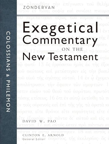 Colossians and Philemon HB (Zondervan Exegetical Commentary on the New Testament)