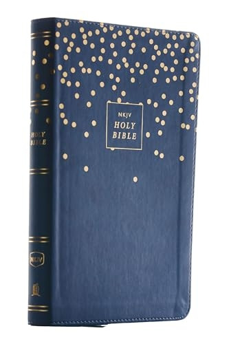 NKJV, Thinline Bible Youth Edition, Leathersoft, Blue, Red Letter Edition, Comfort Print