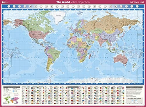 Wall  Miller World (OS Wall Map)