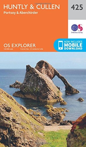 OS Explorer Map (425) Huntly and Cullen