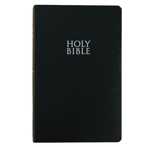NIV, Gift and Award Bible, Leather-Look, Black, Red Letter Edition, Comfort Print