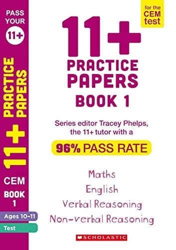 11+ Practice Papers for the CEM Test Ages 10-11 (Pass Your 11+)