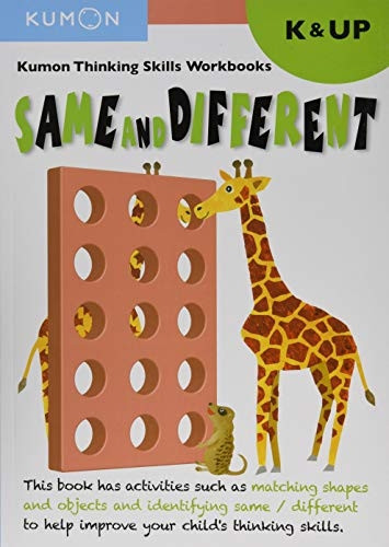 Kindergarten Same and Different (Thinking Skills Workbooks)