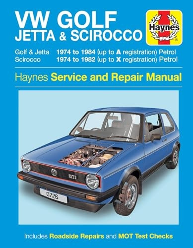 VW Golf, Jetta & Scirocco Owner's Workshop Manual (Haynes Service and Repair Manuals)