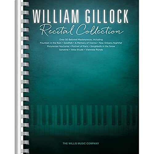 Gillock William Recital Collection Intermediate to Advanced Piano Book