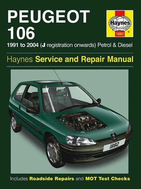 Peugeot 106 Service and Repair Manual (Haynes Service and Repair Manuals)