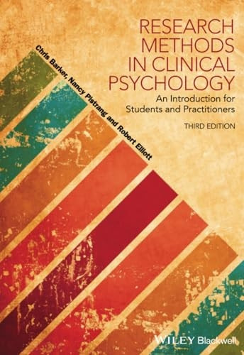 Research Methods in Clinical Psychology: An Introduction for Students and Practitioners