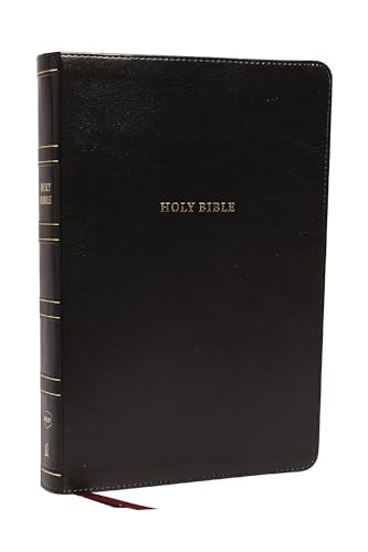 NKJV, Reference Bible, Super Giant Print, Leathersoft, Black, Red Letter, Comfort Print: Holy Bible, New King James Version