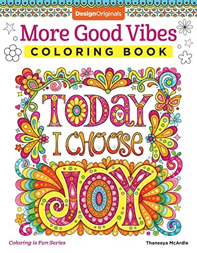 More Good Vibes Coloring Book (Coloring Is Fun)