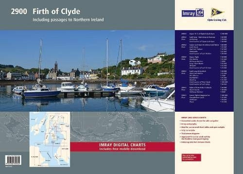 Imray Chart Pack 2900 Firth of Clyde Chart Pack: Firth of Clyde Includes passages to Northern Ireland (2000 series)