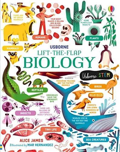 Lift-the-Flap Biology (Lift-the-Flap) [Board book]