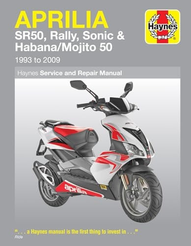 Aprilia Sr50 & Sr125 Scooters (85 - 07)