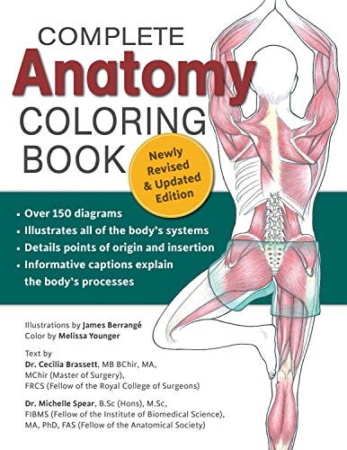 Complete Anatomy Coloring Book