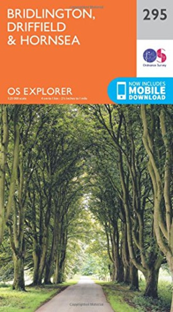 OS Explorer Map (295) Bridlington, Driffield & Hornsea