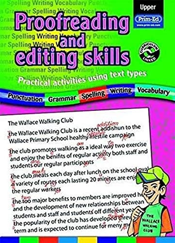 Proofreading and Editing Skills: Upper: Practical Activities Using Text Types