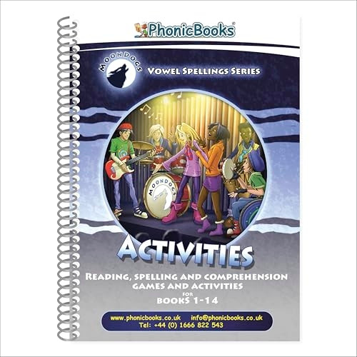 Phonic Books Moon Dogs Set 3 Vowel Spellings Activities: Two alternative vowel spellings