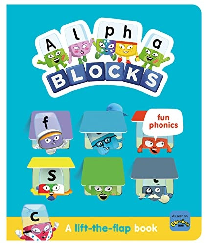 Alphablocks Fun Phonics: A Lift-the-Flap Book [Board book]