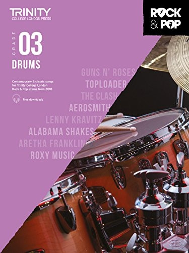 Trinity Rock & Pop 2018 Drums Grade 3 - Trinity Rock & Pop 2018 (Sheet music)