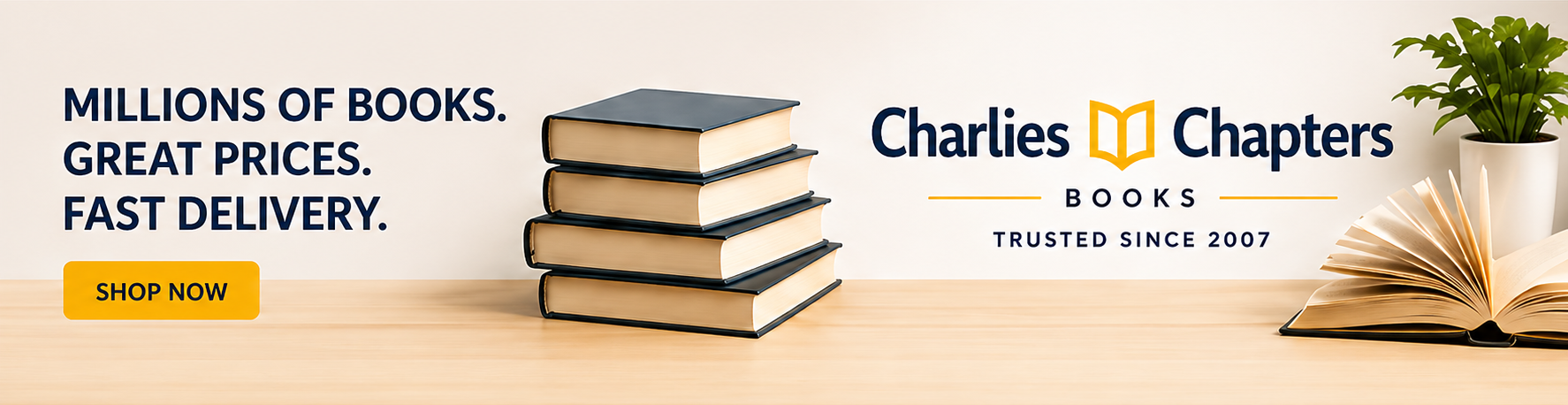 Millions of books, great prices and fast delivery from Charlies Chapters