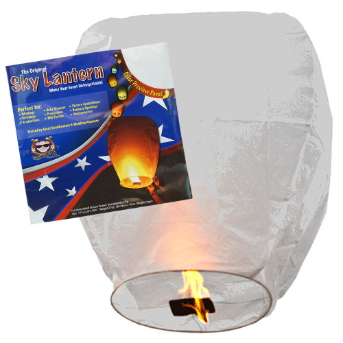 Sky Lantern White