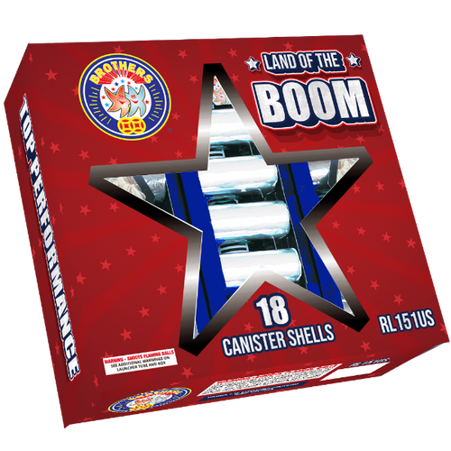 Land of the Boom - 60g Canister Shells