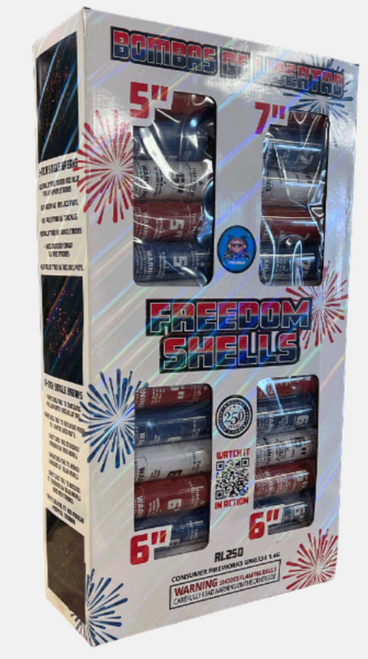 Freedom Shells 5-7 inch Canisters