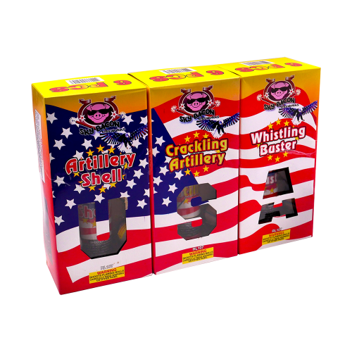 Mixed USA Artillery - 1.75 Ball Shells (Pack)