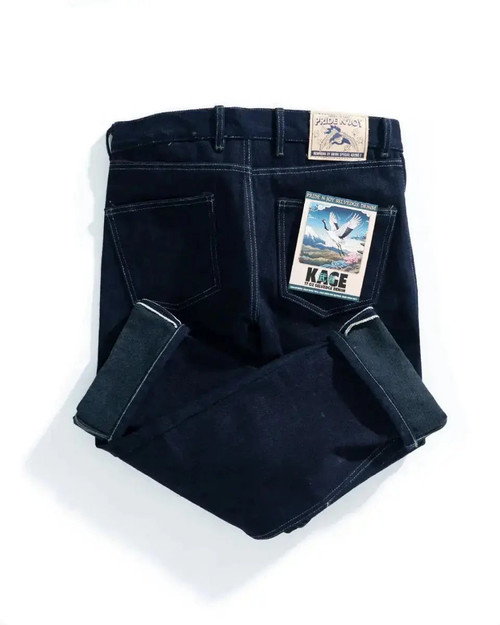 Pride N Joy Co - Kage 17 Oz Heavyweight Selvedge Denim - Pride N Joy Co