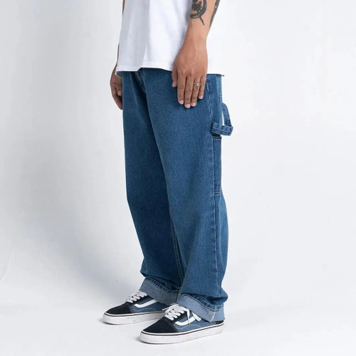 Pride N Joy Co - Bob 14 Oz Carpenter Washed Denim - Pride N Joy Co