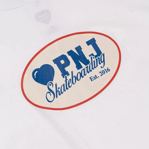 Pride N Joy Co - T-Shirt PNJ Skateboarding White - Pride N Joy Co