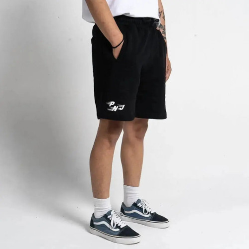 Pride N Joy Co - Fleece Short Pants Black - Pride N Joy Co