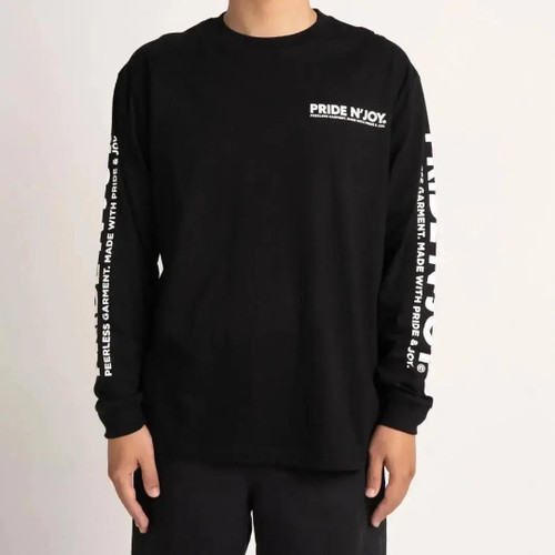 Pride N Joy Co - T-Shirt Longsleeve Pride N'Joy Black - Pride N Joy Co