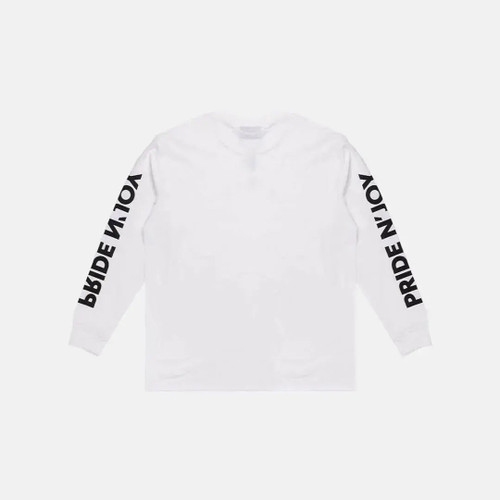 Pride N Joy Co - T-Shirt Longsleeve Pride N'Joy White - Pride N Joy Co