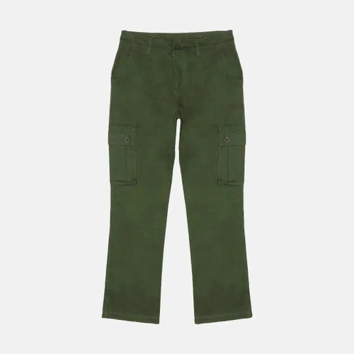 Pride N Joy Co - Green Cargo Basic Pants - Pride N Joy Co