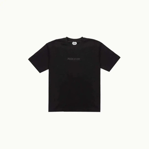 Pride N Joy Co - Staples Boxy T-Shirt Black - Pride N Joy Co