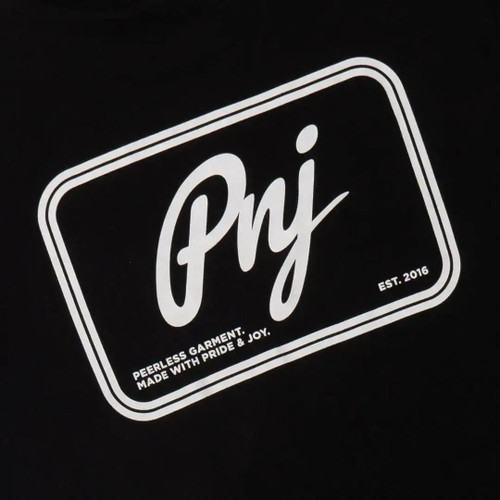 Pride N Joy Co - T-Shirt PNJ Skrip Box Black - Pride N Joy Co