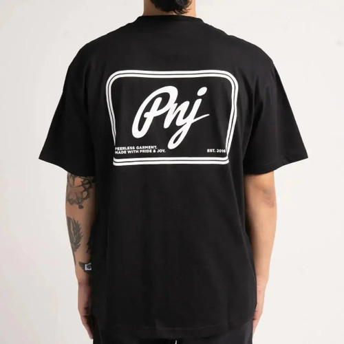 Pride N Joy Co - T-Shirt PNJ Skrip Box Black - Pride N Joy Co