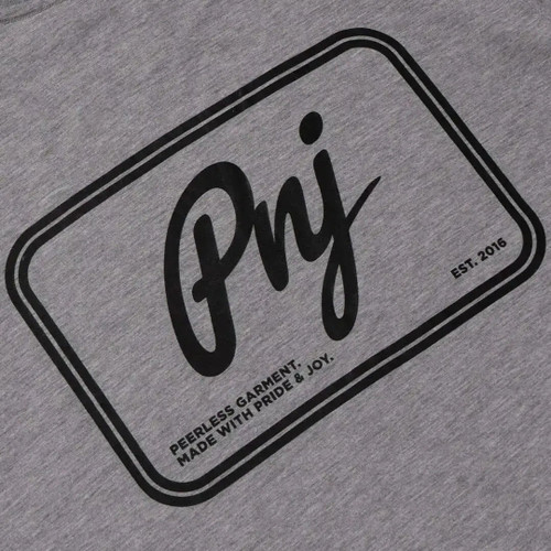 Pride N Joy Co - T-Shirt PNJ Skrip Box Grey - Pride N Joy Co