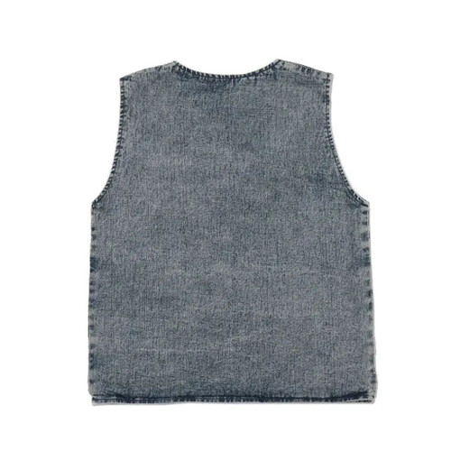 Pride N Joy Co - Bent Sand 12 Oz Denim Jeans Vest Reversible - Pride N Joy Co