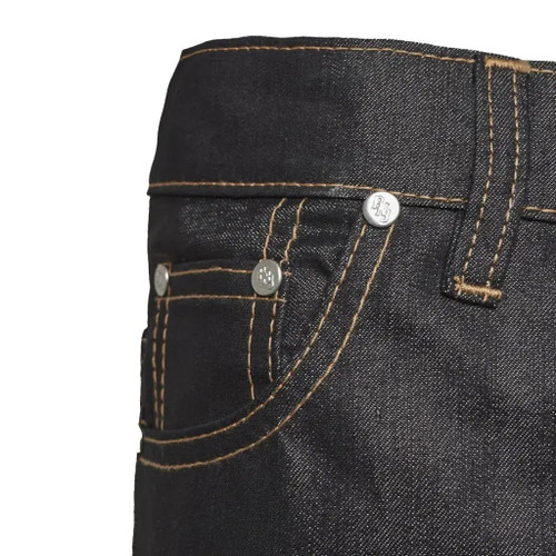 Inari Black Raw Denim Pants Pride N Joy Co