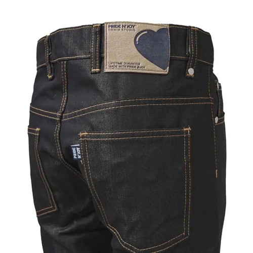 Inari Black Raw Denim Pants Pride N Joy Co