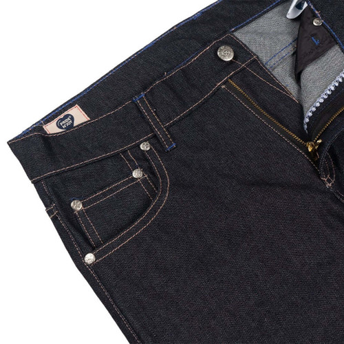 Pride N Joy Co - Valerie Raw Denim Pants - Pride N Joy Co